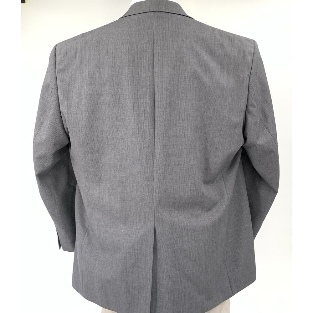 Lauren Ralph Lauren Gray Single Breasted‎ Single Vent Men's Jacket Size 48R - Picture 2 of 7